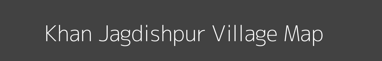 Map of Khan Jagdishpur Village in Uttar Pradesh Image