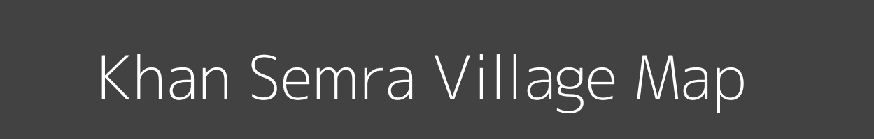 Map of Khan Semra Village in Uttar Pradesh Image