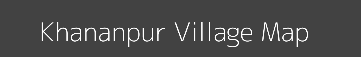 Map of Khananpur Village in Uttar Pradesh Image