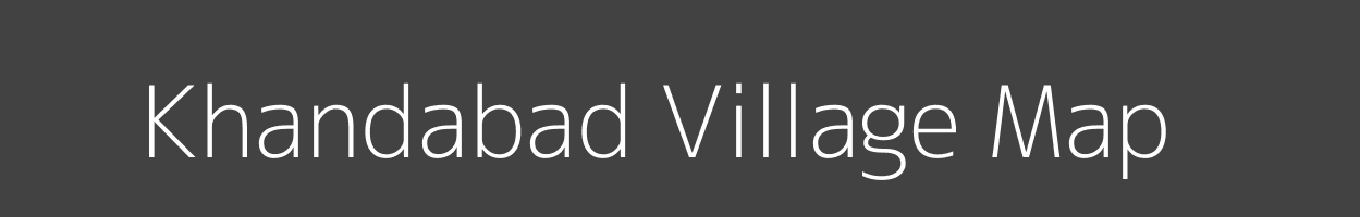 Map of Khandabad Village in Madhya Pradesh Image