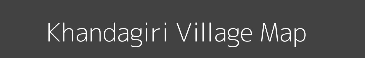 Map of Khandagiri Village in Odisha Image