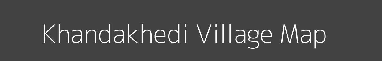 Map of Khandakhedi Village in Madhya Pradesh Image