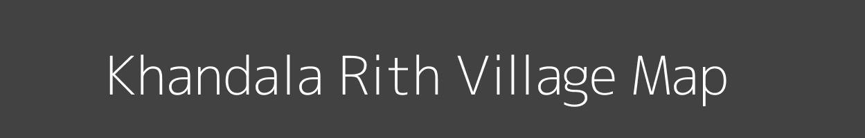 Map of Khandala Rith Village in Maharashtra Image