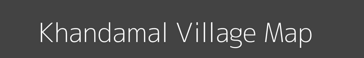 Map of Khandamal Village in Odisha Image