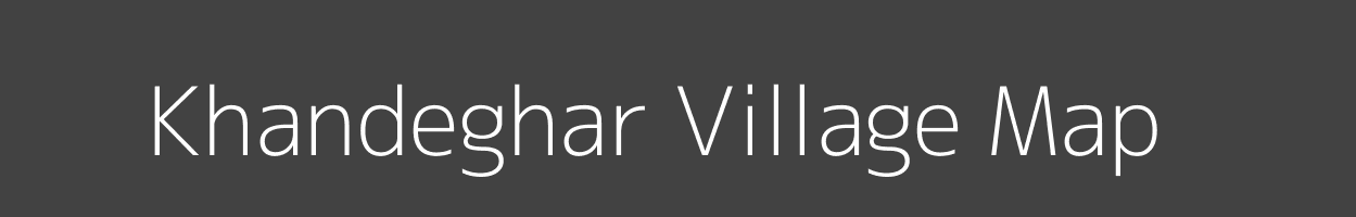 Map of Khandeghar Village in Maharashtra Image