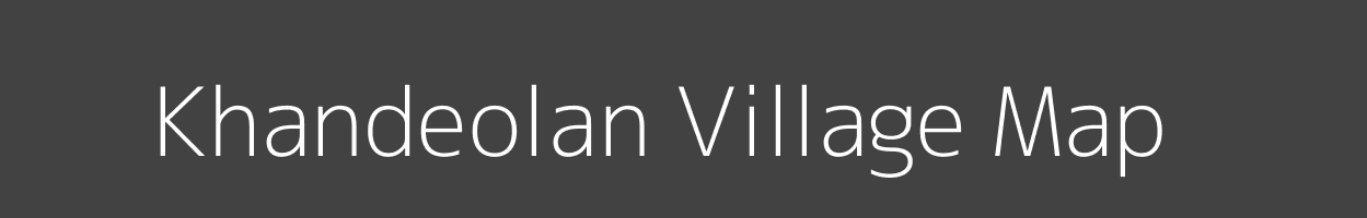 Map of Khandeolan Village in Rajasthan Image