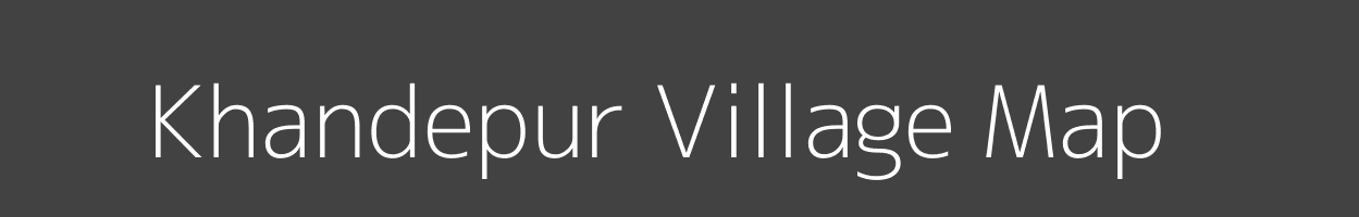 Map of Khandepur Village in Uttar Pradesh Image