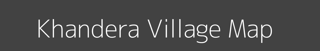 Map of Khandera Village in Madhya Pradesh Image