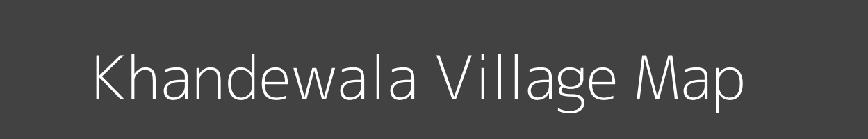 Map of Khandewala Village in Uttar Pradesh Image