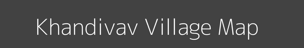 Map of Khandivav Village in Gujarat Image