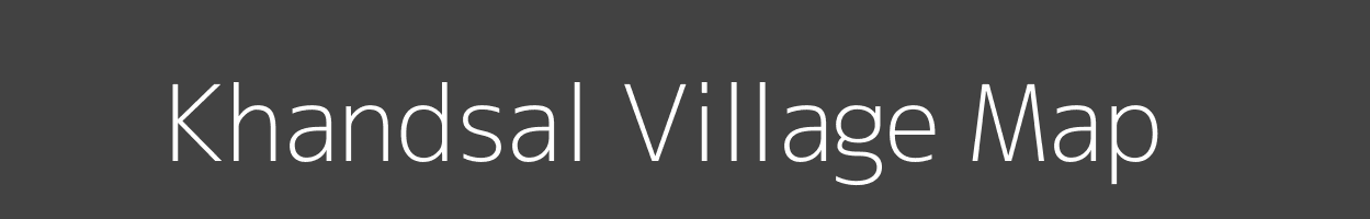 Map of Khandsal Village in Uttar Pradesh Image