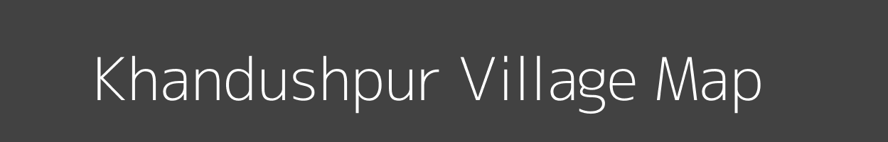 Map of Khandushpur Village in Uttar Pradesh Image