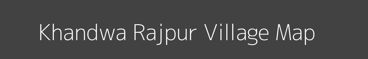 Map of Khandwa Rajpur Village in Uttar Pradesh Image