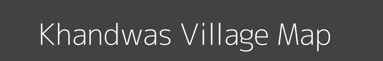 Map of Khandwas Village in Madhya Pradesh Image