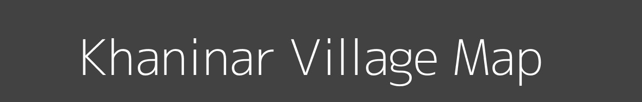 Map of Khaninar Village in Uttar Pradesh Image