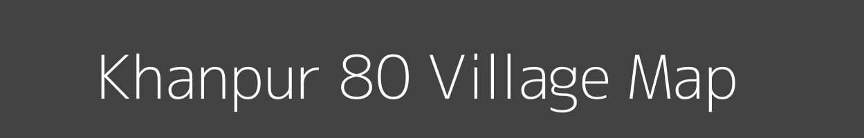 Map of Khanpur 80 Village in Punjab Image