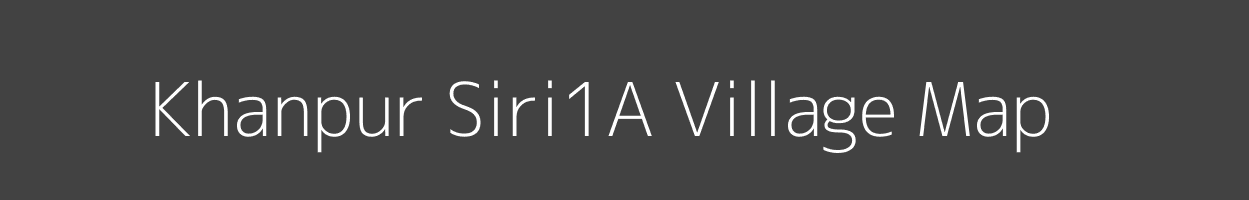 Map of Khanpur Siri1A Village in Uttar Pradesh Image