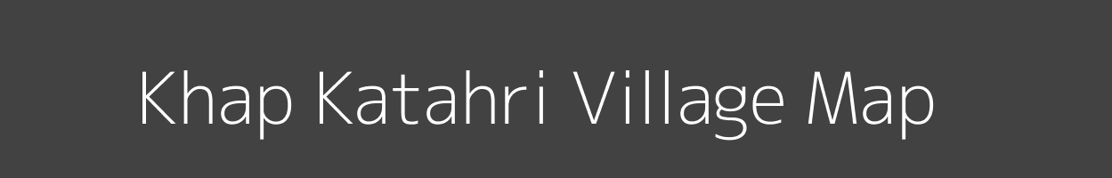 Map of Khap Katahri Village in Bihar Image