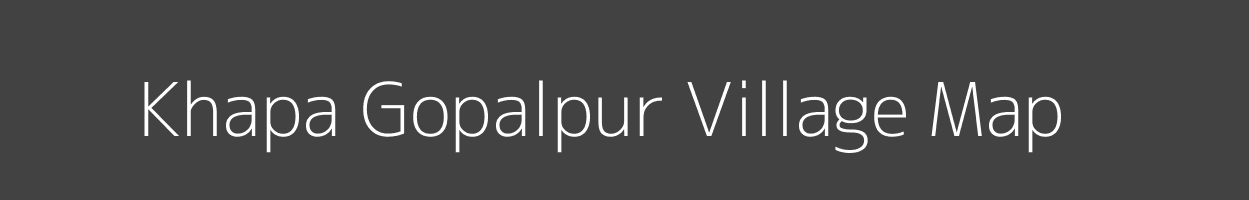 Map of Khapa Gopalpur Village in Madhya Pradesh Image