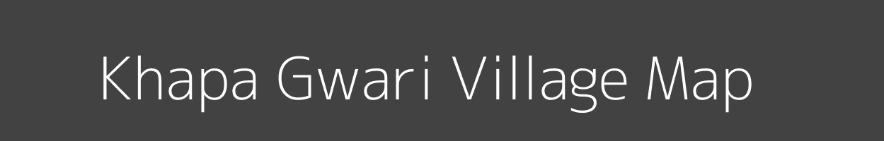 Map of Khapa Gwari Village in Madhya Pradesh Image