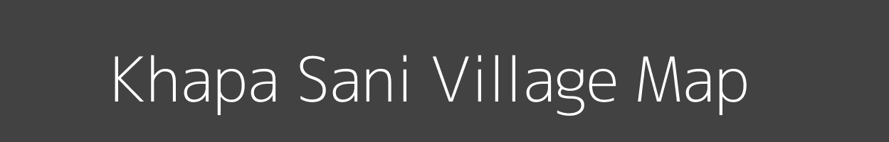 Map of Khapa Sani Village in Madhya Pradesh Image