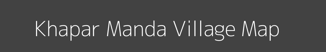 Map of Khapar Manda Village in Jharkhand Image