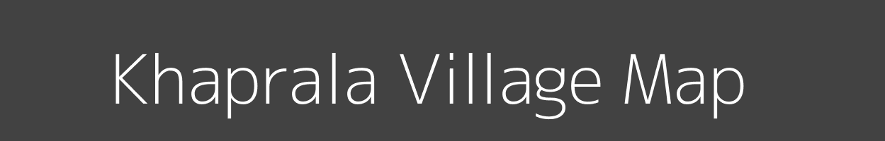 Map of Khaprala Village in Maharashtra Image