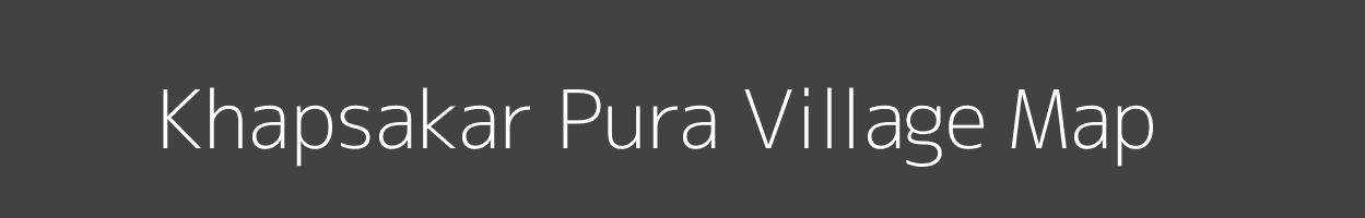 Map of Khapsakar Pura Village in Uttar Pradesh Image