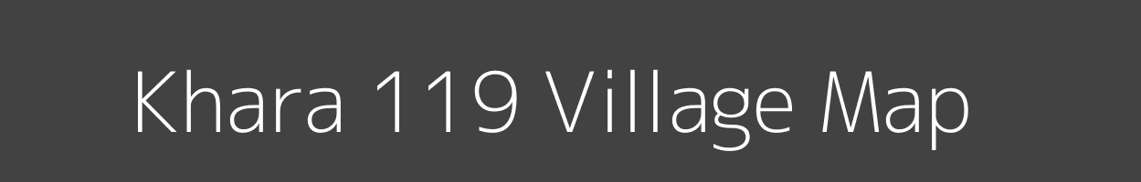 Map of Khara 119 Village in Punjab Image
