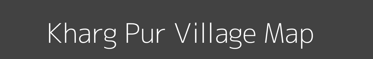 Map of Kharg Pur Village in Uttar Pradesh Image