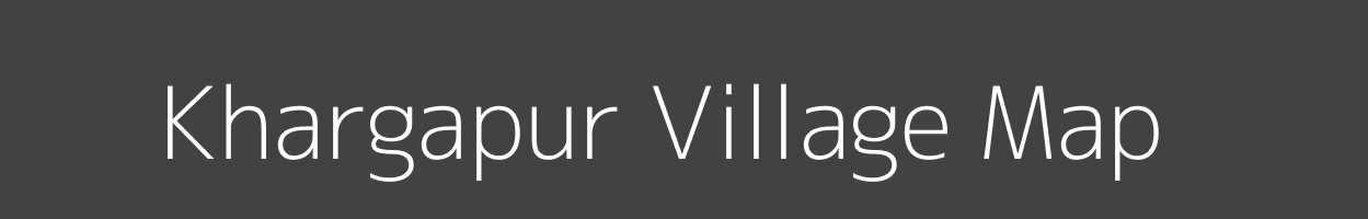 Map of Khargapur Village in Uttar Pradesh Image