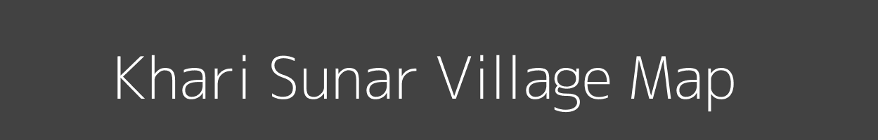 Map of Khari Sunar Village in Uttarakhand Image