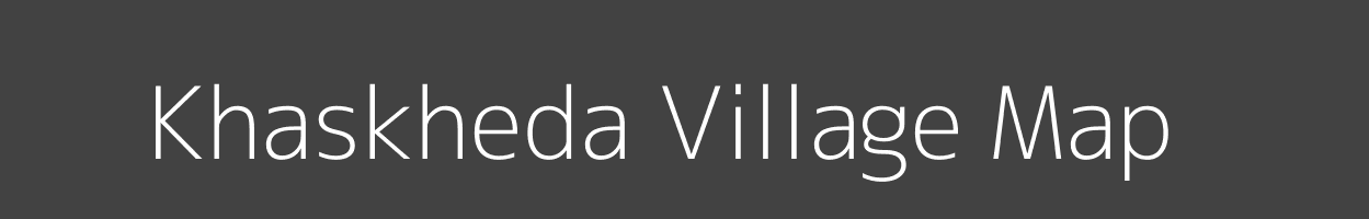 Map of Khaskheda Village in Madhya Pradesh Image