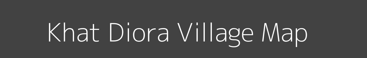 Map of Khat Diora Village in Uttar Pradesh Image