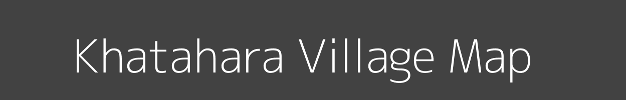 Map of Khatahara Village in Uttar Pradesh Image