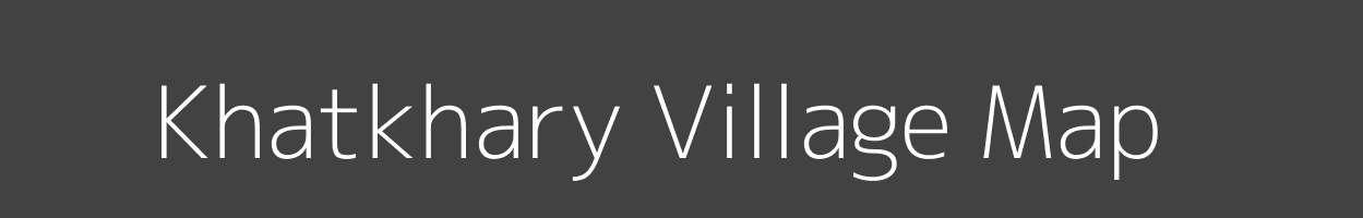 Map of Khatkhary Village in Uttar Pradesh Image