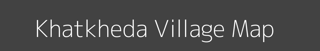 Map of Khatkheda Village in Maharashtra Image