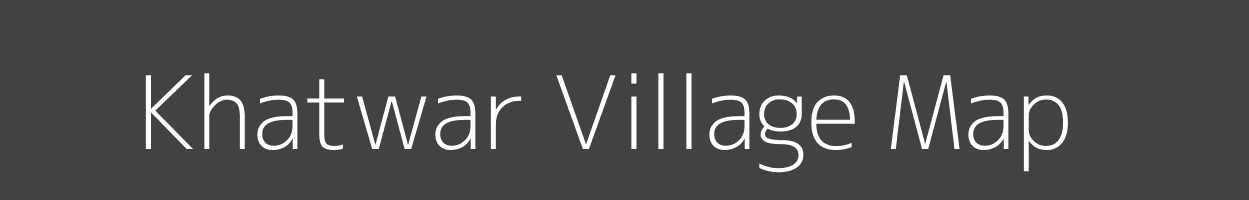 Map of Khatwar Village in Uttar Pradesh Image