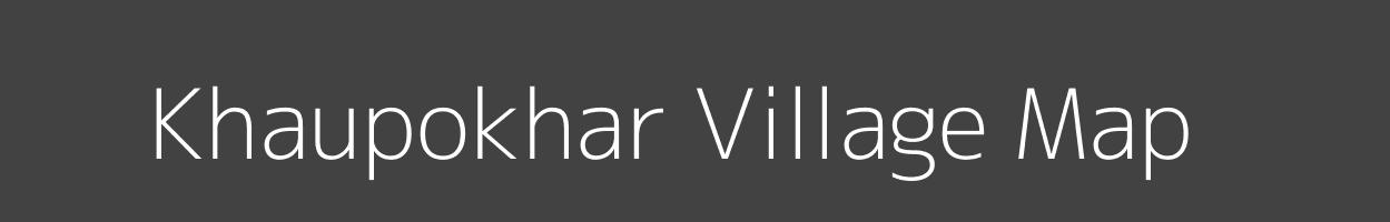 Map of Khaupokhar Village in Uttar Pradesh Image