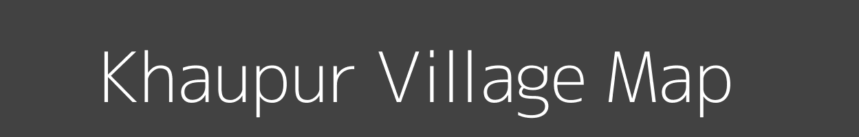 Map of Khaupur Village in Uttar Pradesh Image