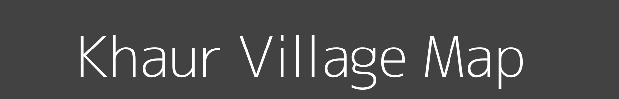 Map of Khaur Village in Uttar Pradesh Image