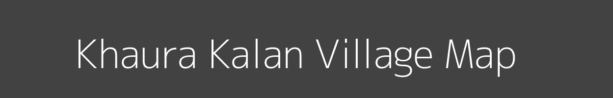 Map of Khaura Kalan Village in Jharkhand Image