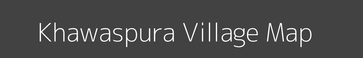 Map of Khawaspura Village in Rajasthan Image