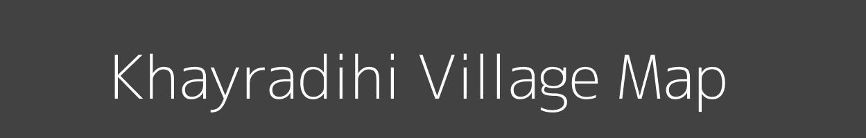 Map of Khayradihi Village in West Bengal Image