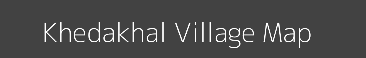 Map of Khedakhal Village in Madhya Pradesh Image