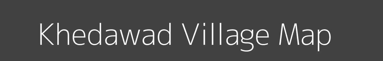 Map of Khedawad Village in Madhya Pradesh Image