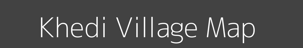 Map of Khedi Village in Rajasthan Image