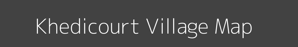 Map of Khedicourt Village in Madhya Pradesh Image