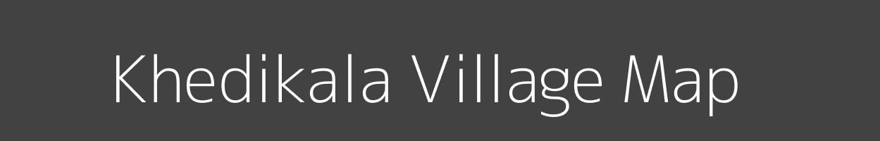 Map of Khedikala Village in Madhya Pradesh Image