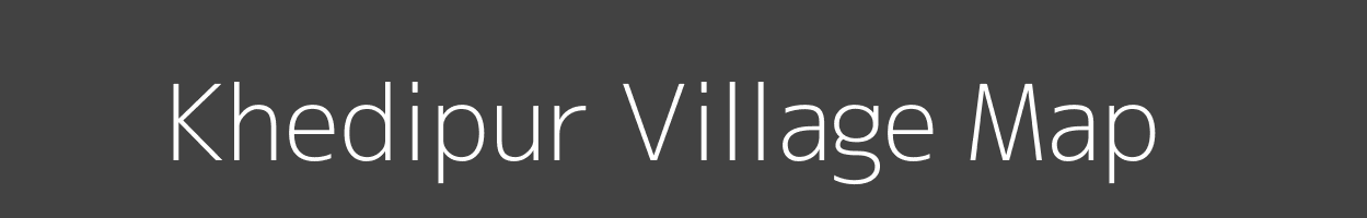 Map of Khedipur Village in Uttar Pradesh Image